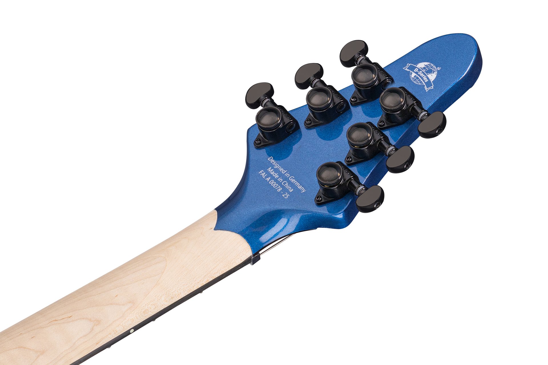 Artist Line Shark WH-1 - Solid Dark Night Metallic High Polish E-Gitarre