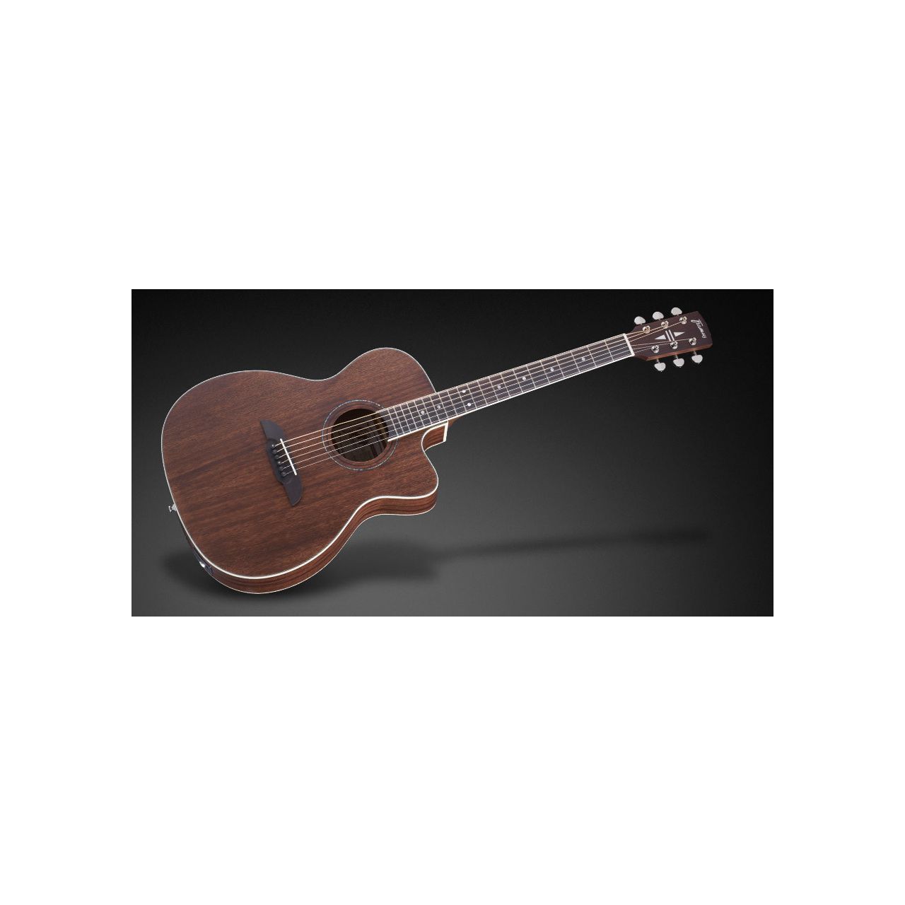 Legacy Folk Mahagoni Natural Satin CE - Westerngitarre mit Tonabnehmer