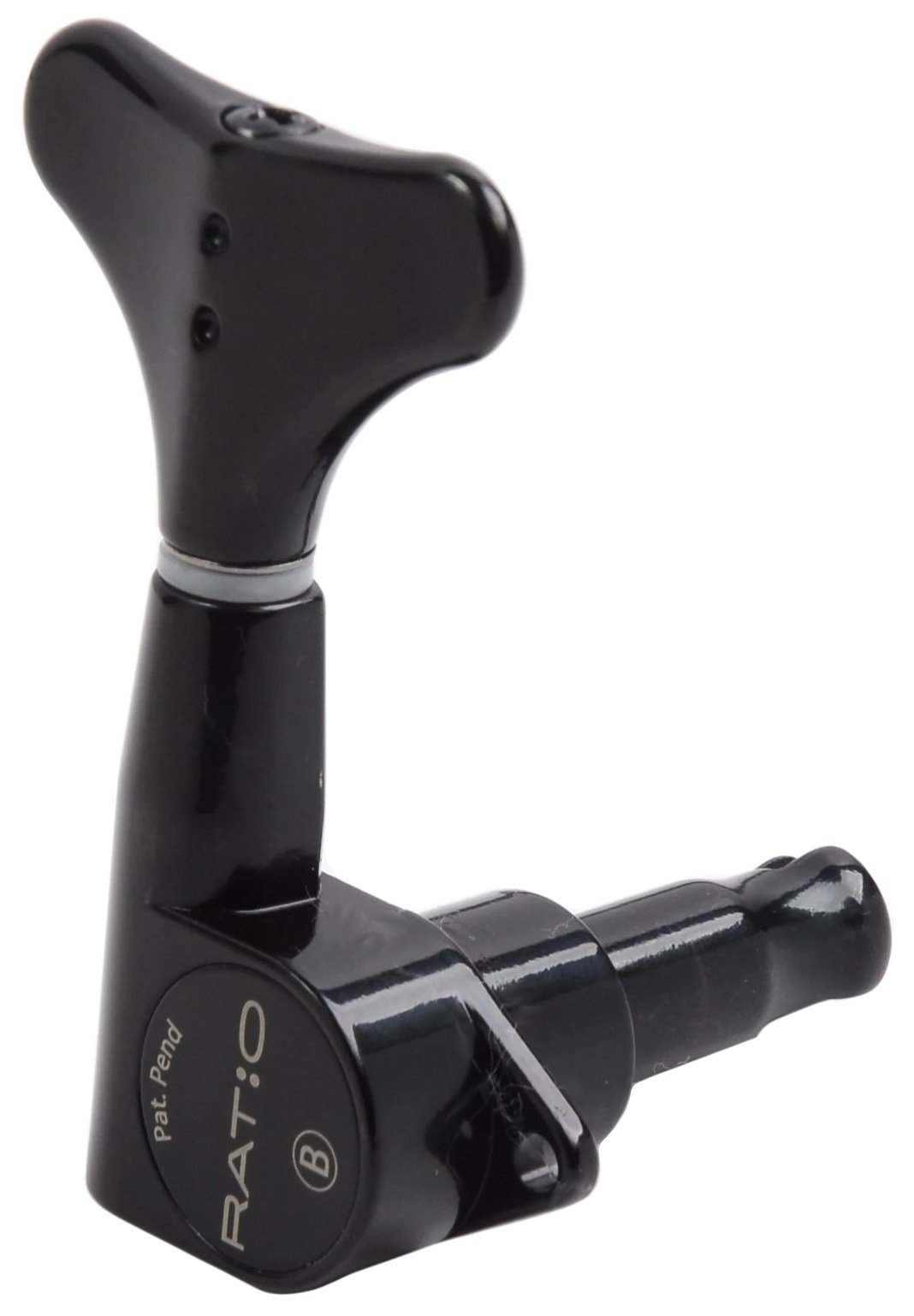 PRB-5230-B0 Ratio Bass Machine Heads with Y-Style Button - 5-String, 2 + 3 - Black