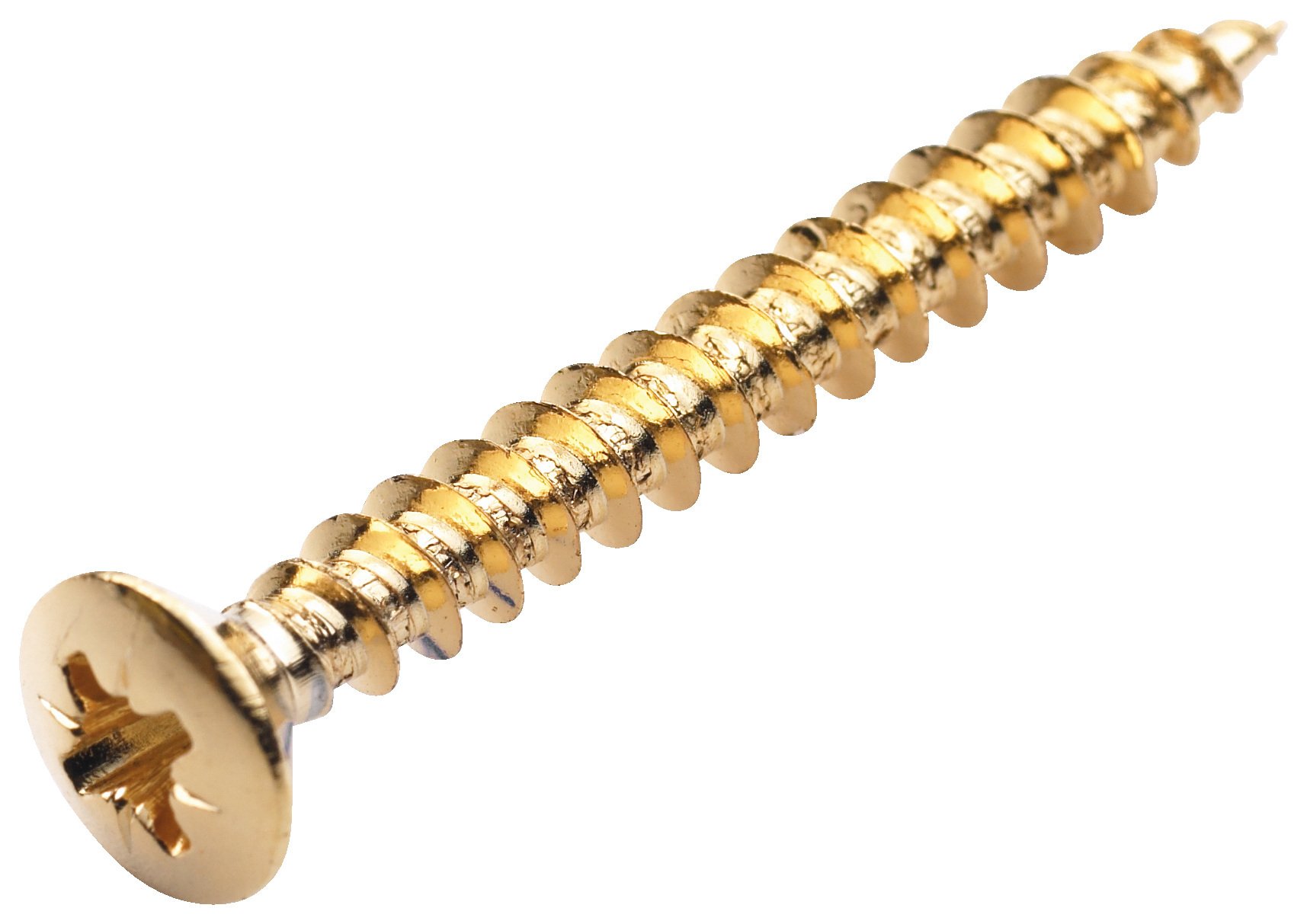 Screws for Bolt-On Necks, 40 mm, 4 pcs. - Gold