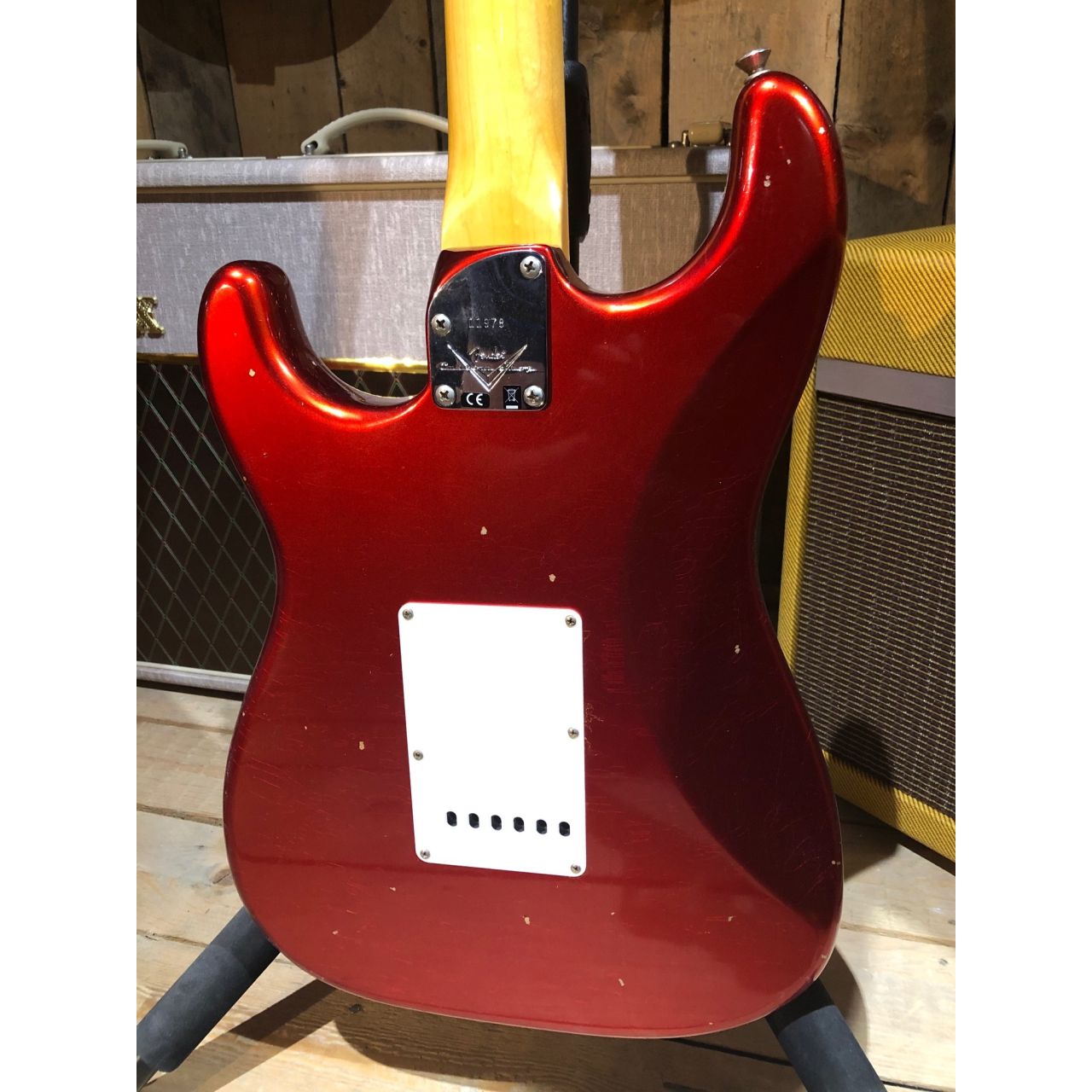 Custom Shop '60 Stratocaster Journeyman HSS, Rosewood, Candy Apple Red