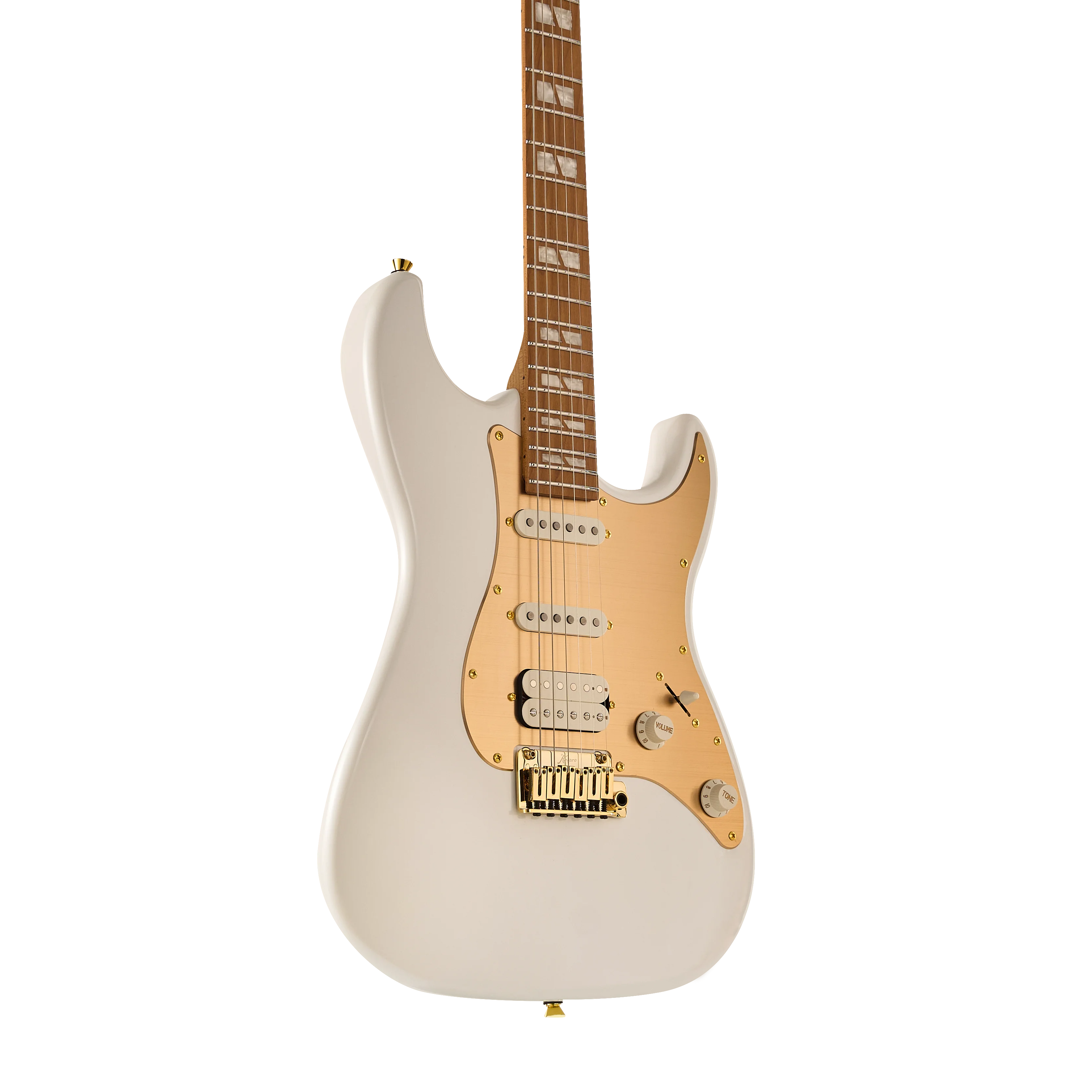 KS-Standard Gold SSH Maple Metallic Black E-Gitarre