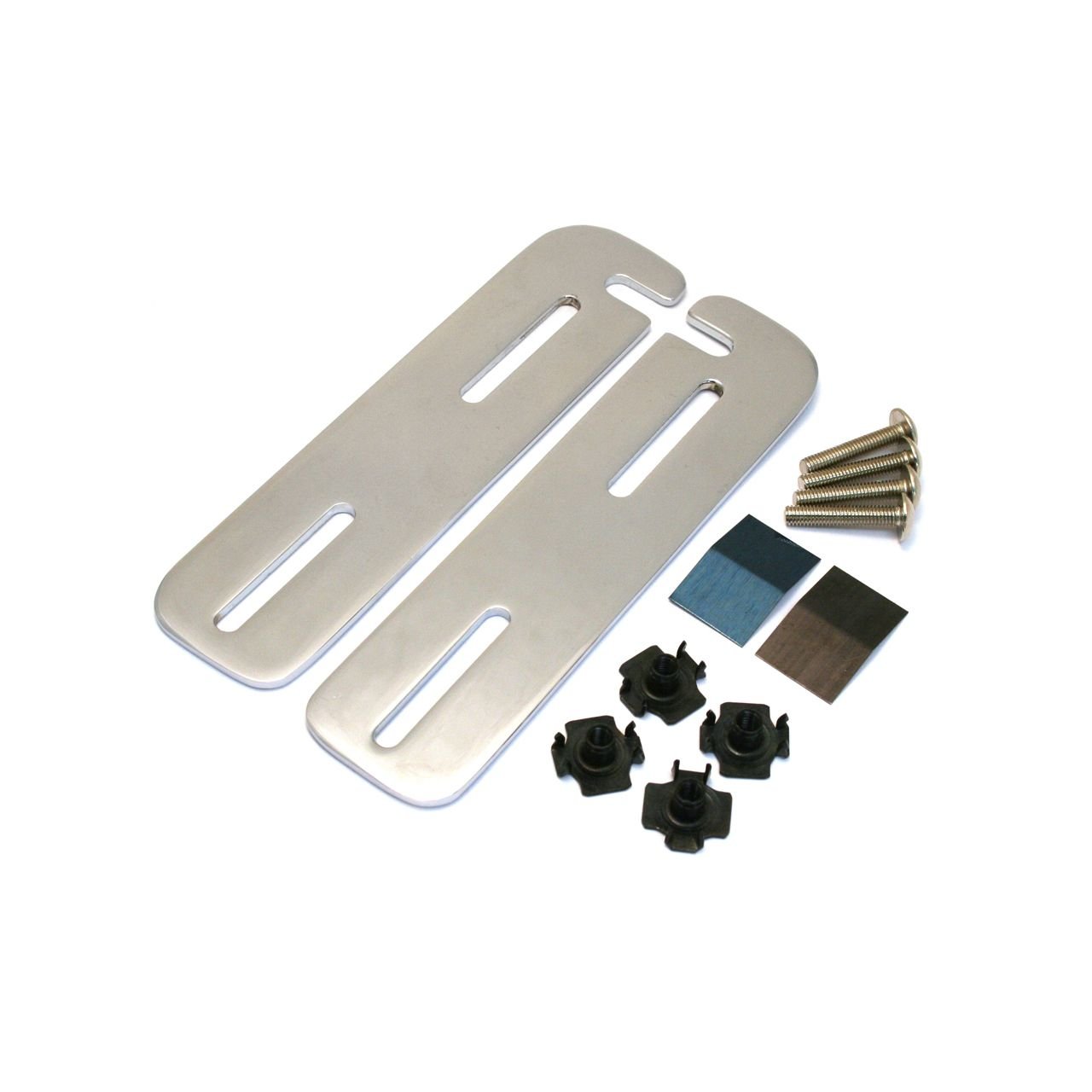 Pure Vintage ''Piggyback'' Clip Bars (2 Stück), Chrome