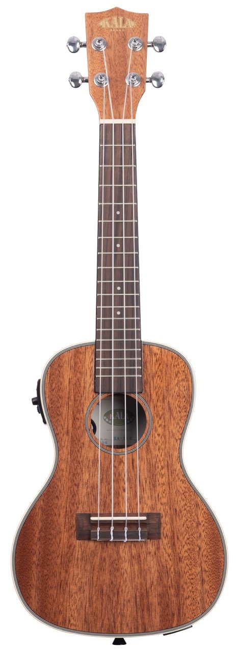 KA-CGE - Gloss Mahogany Concert Ukulele, with EQ & Bag (UB-C)