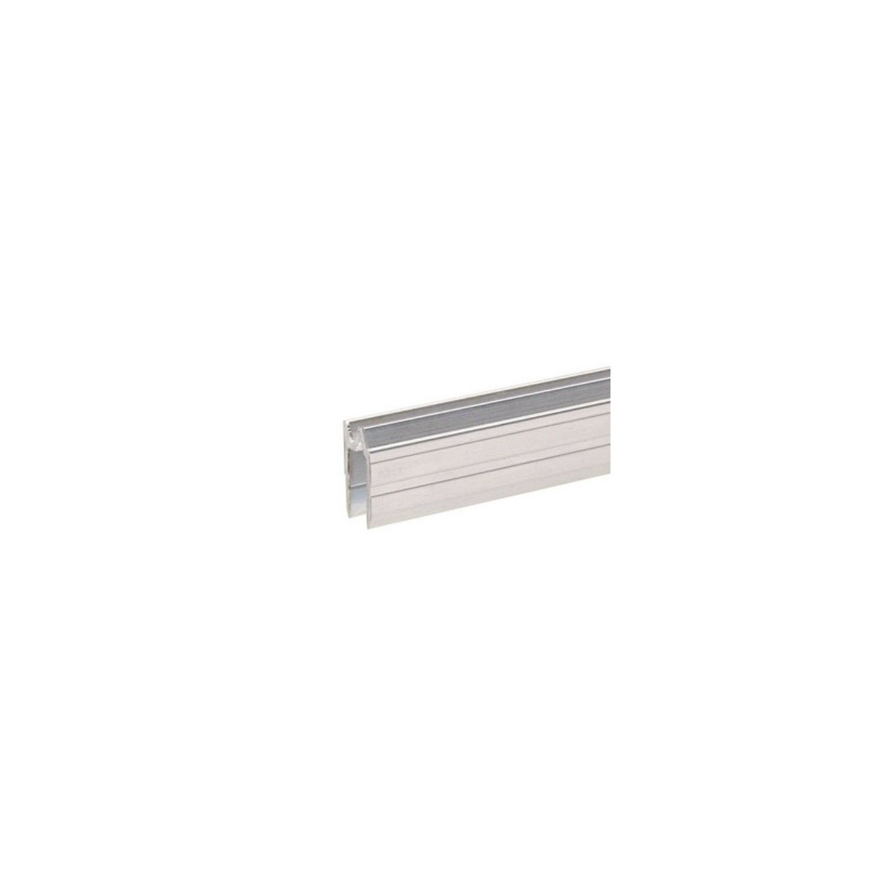 6102 - Aluminium-Hybrid-Schließprofil für 7 mm Material - Preis pro Laufmeter