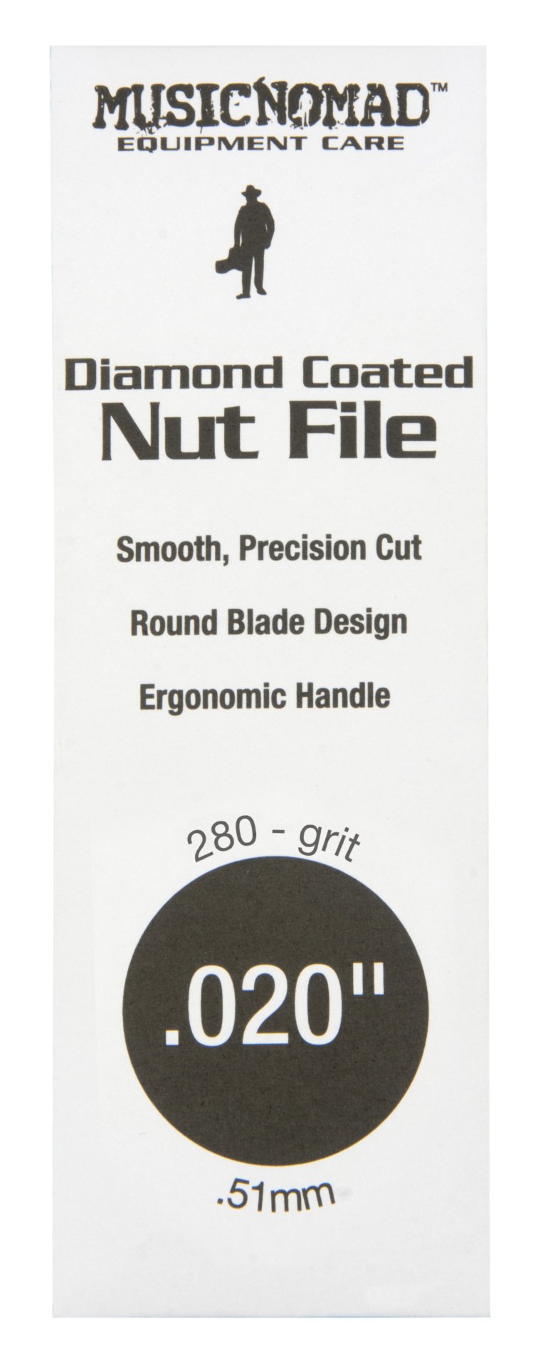 MN653 Diamond Coated Nut File 0.51 mm