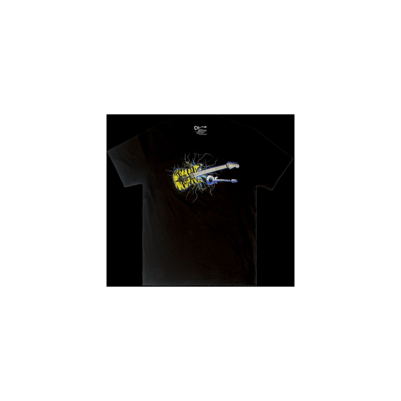 Satchel Yellow Bengal Guitar Graphic T-Shirt XXL