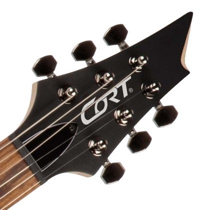 KX300 E-Gitarre Etched Black Red