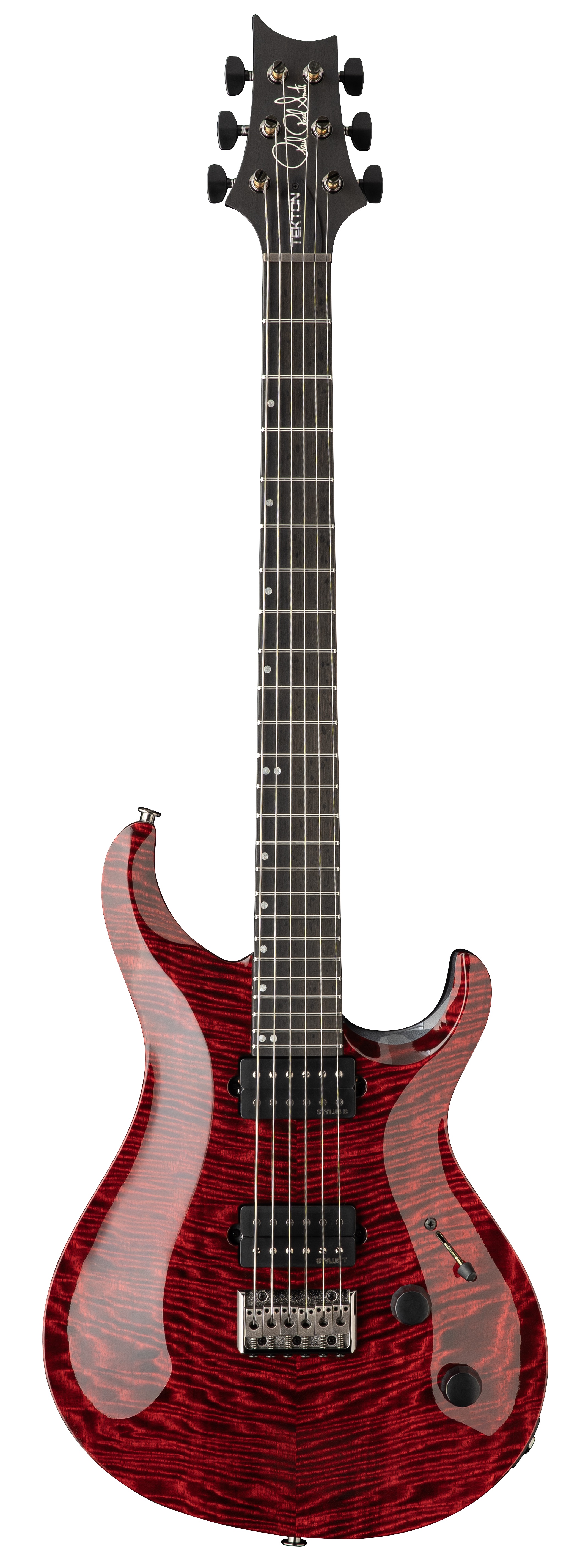 Tekton Black Satin Neck - Bloodstone Red