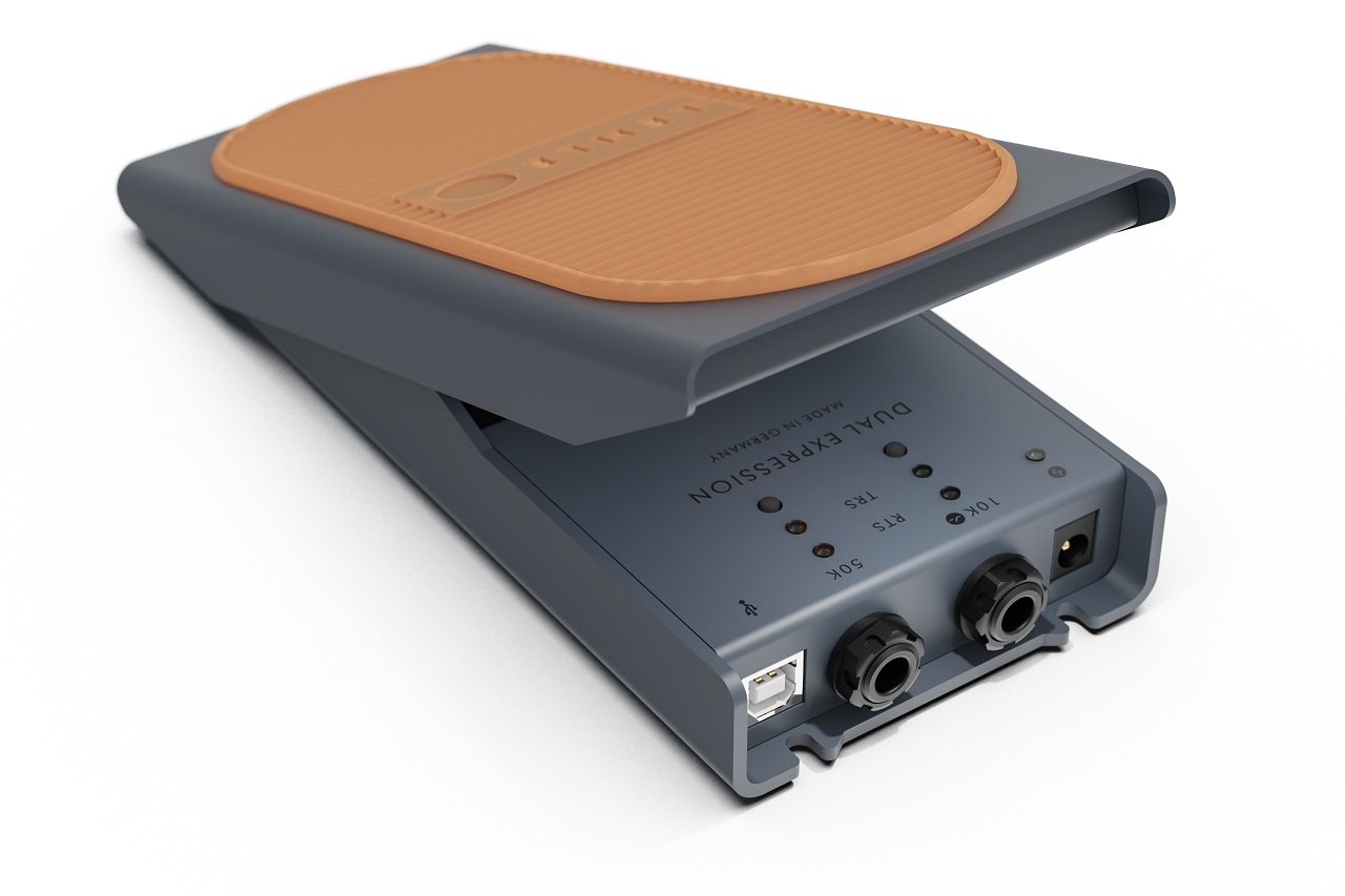 Dual Expression Pedal with Two Outputs