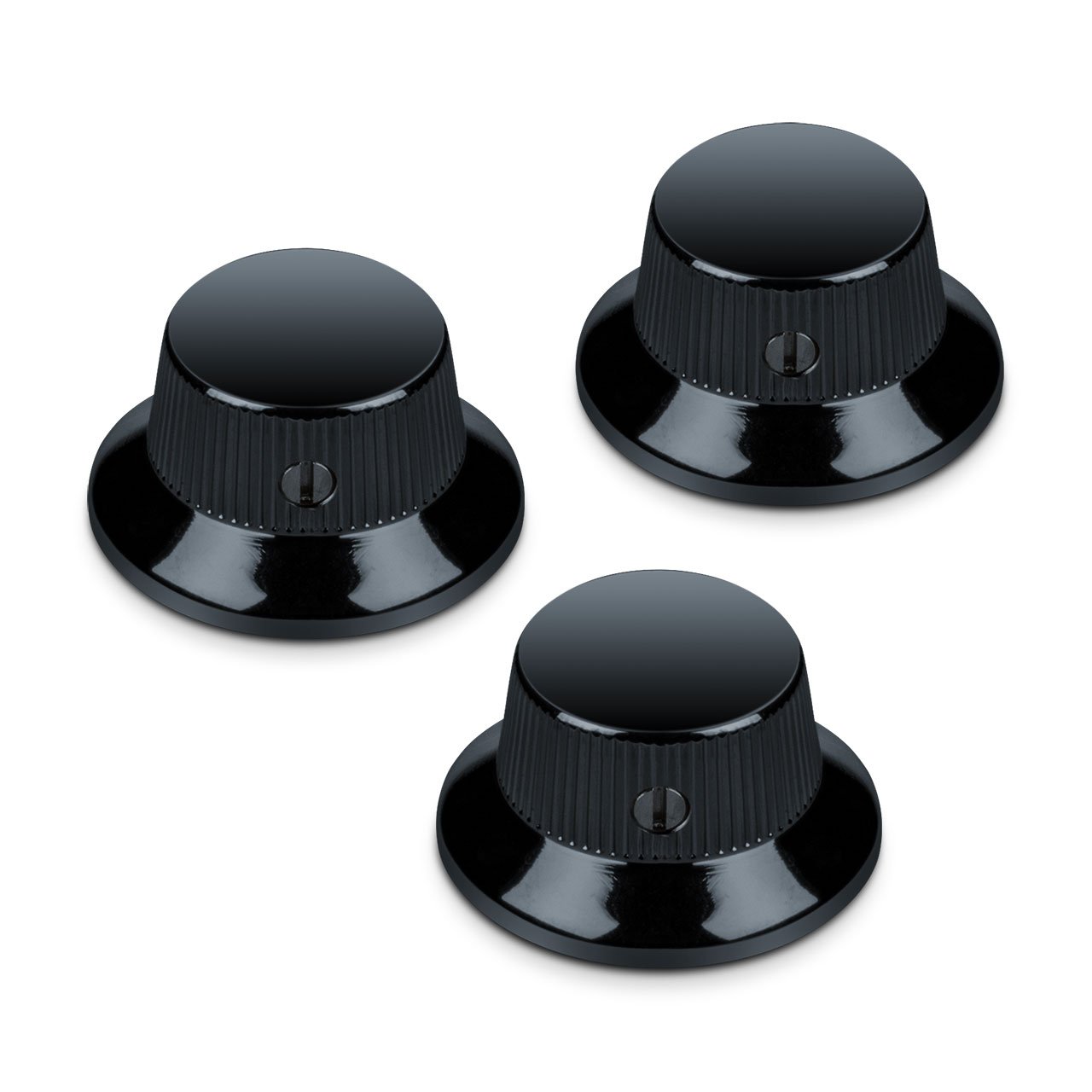 Strat Knob 6,35 mm  Black