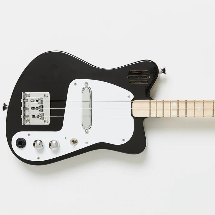 Mini Electric Guitar 3-String Black
