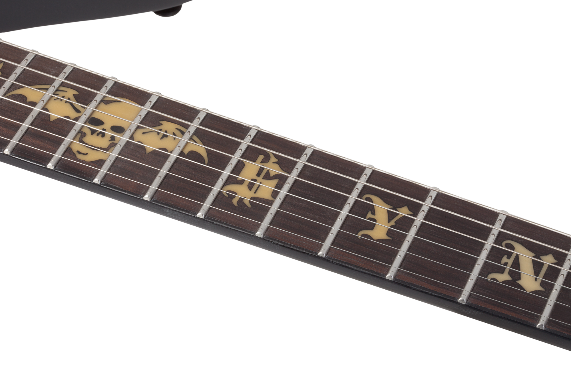 Synyster Gates Custom-S Distressed Satin Black  E-Gitarre