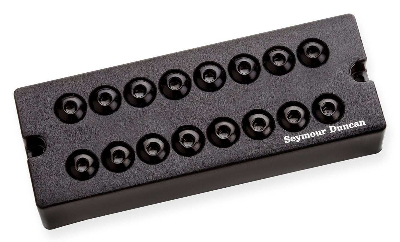 SH-8b - Invader Bridge Humbucker, 8-String, Active Mount - Black