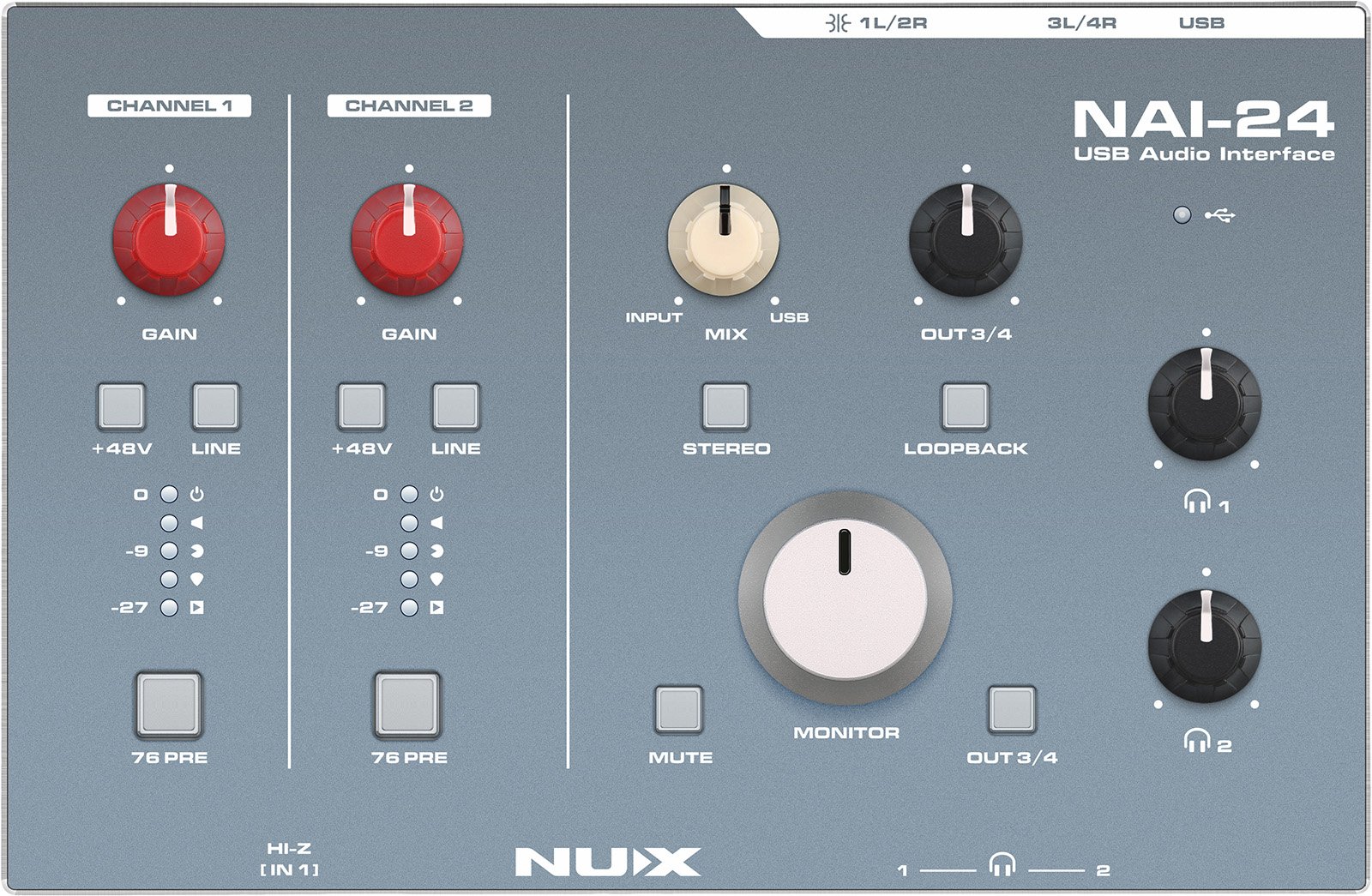 NAI-24 USB  Audio-Interface