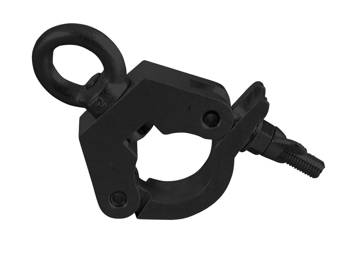 TPC-31S Klammer mit Öse,  schwarz