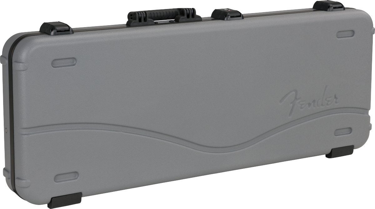 Deluxe Molded Strat/Tele Case, Silver/Blue