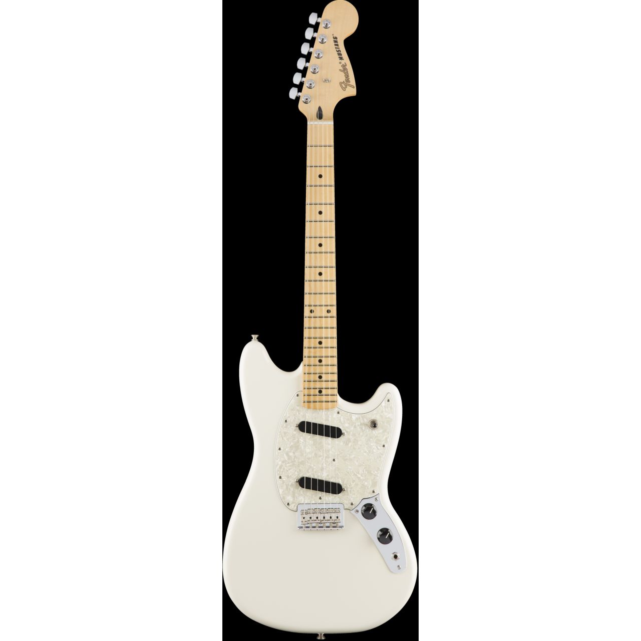 Mustang MN Olympic White - E-Gitarre