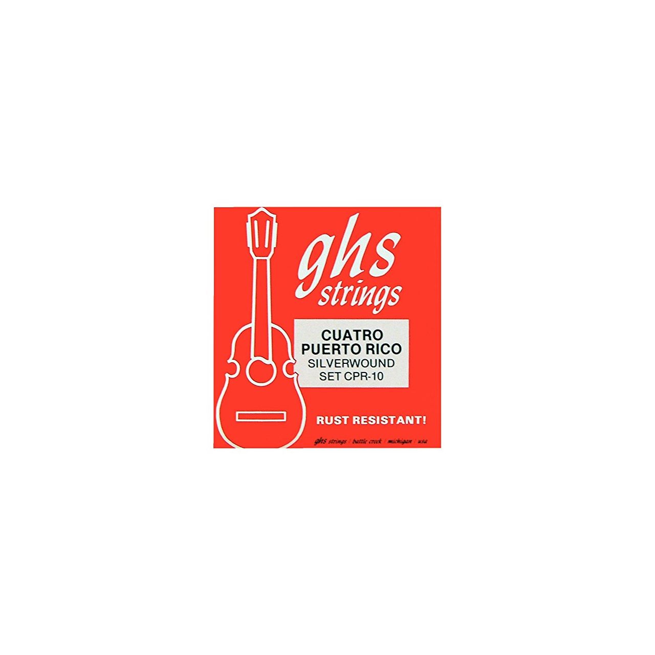 Cuatro String Set, Ball End, 10-String, Silver Wound, .011-.041