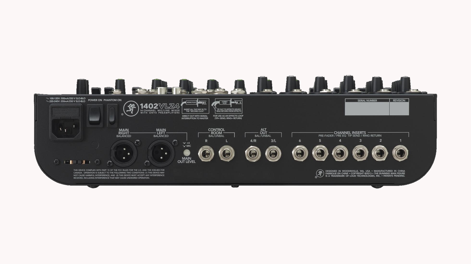1402VLZ4 Mixer 14 Kanäle