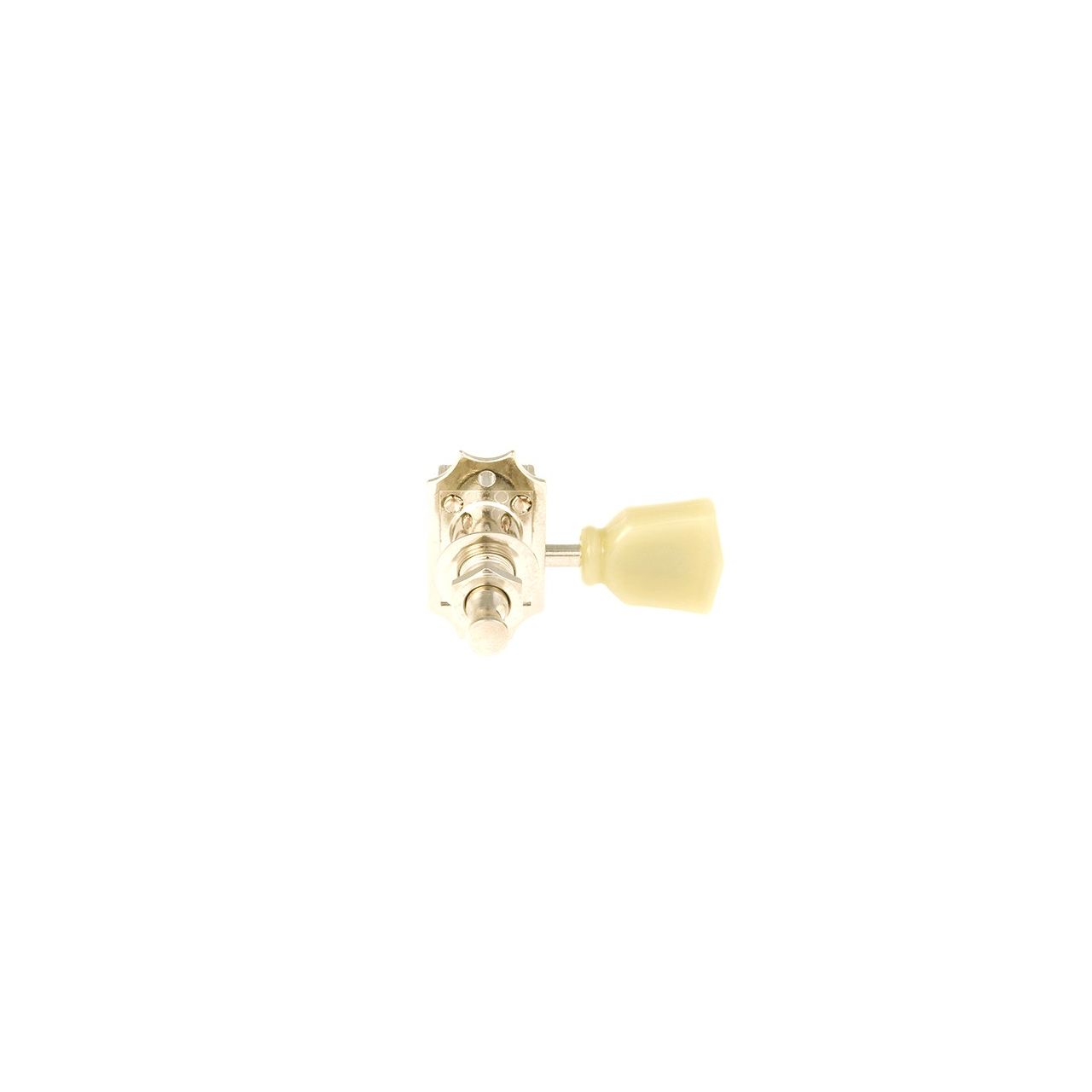 PMMH-010 Vintage Machine Heads Nickel - Perloid Button
