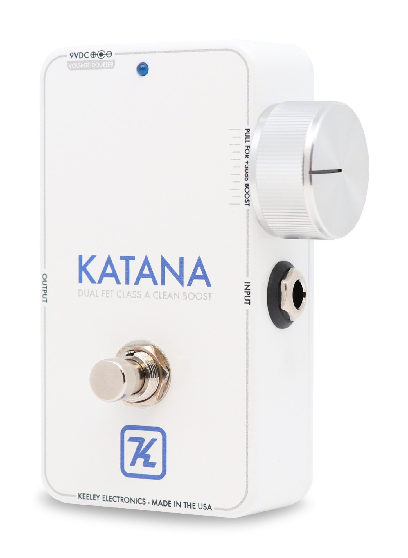 Katana Clean Boost - "Throwback White" Edition