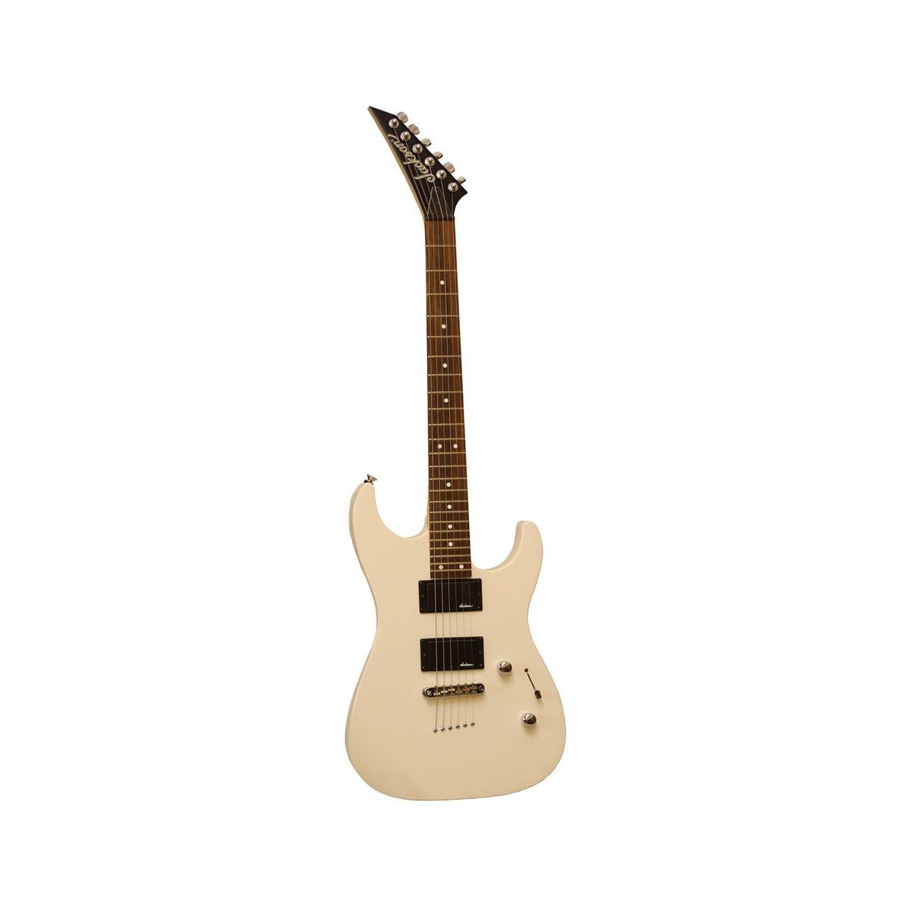 JS30DKT SW E-Gitarre in White "Showroom Modell"