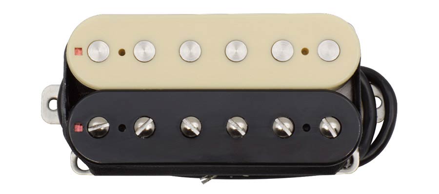 Classic Alpha Humbucker Bridge Pickup Alnico 2 bars Zebra