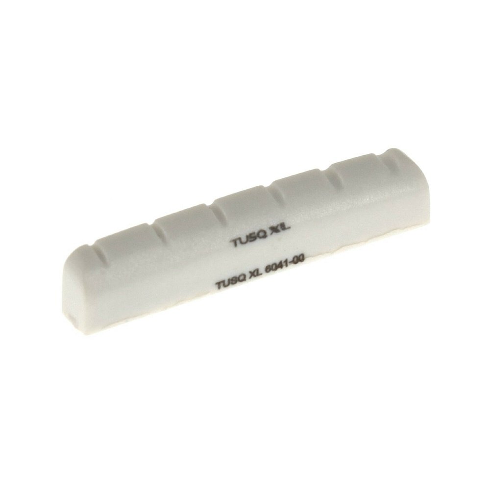 TUSQ XL PQL-6041-00 - Slotted Guitar Nut - Electric, Y-Style, Rounded, Flat