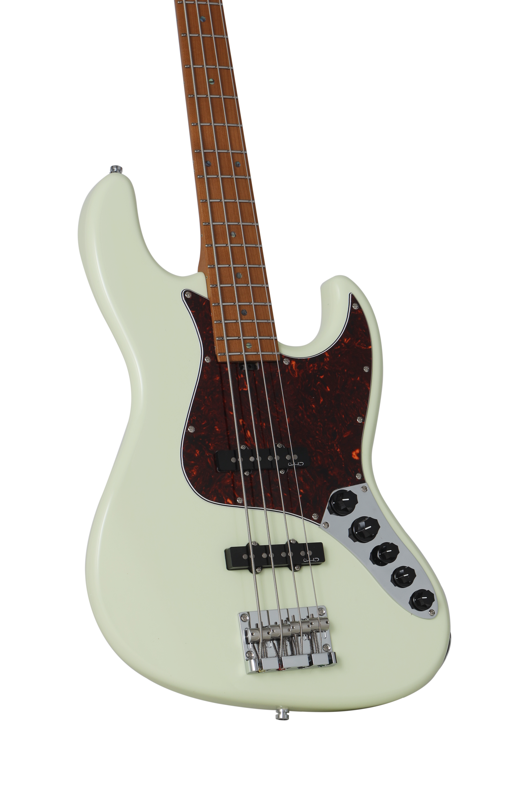 KJBM-Custom Act Bass Olympic White