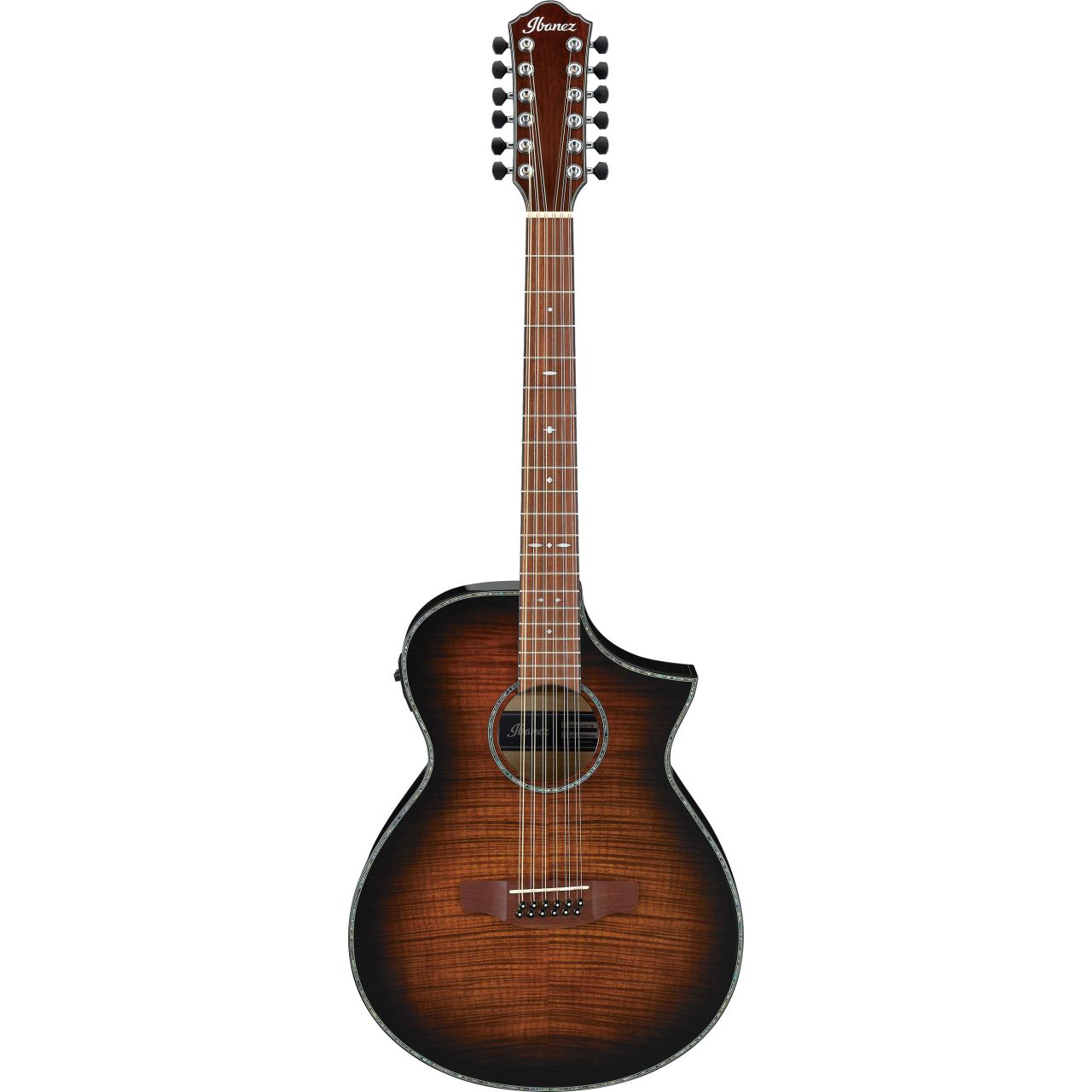 AEWC4012FMTIB 12-Saiter Westerngitarre mit Tonabenhmer