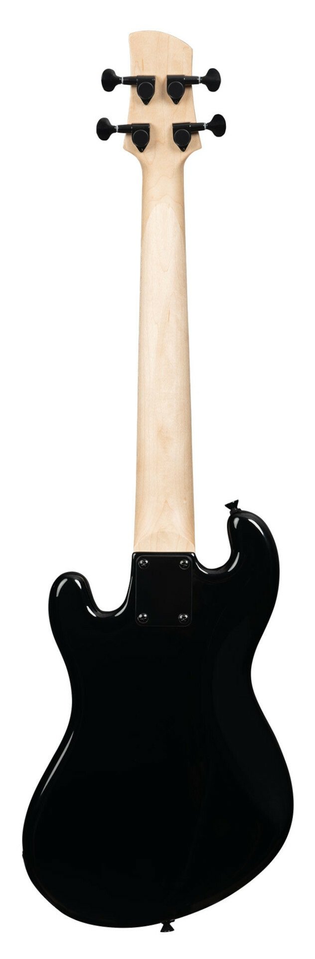 U-Bass Solid Body 4-String, Jet Black, Fretted, with Bag