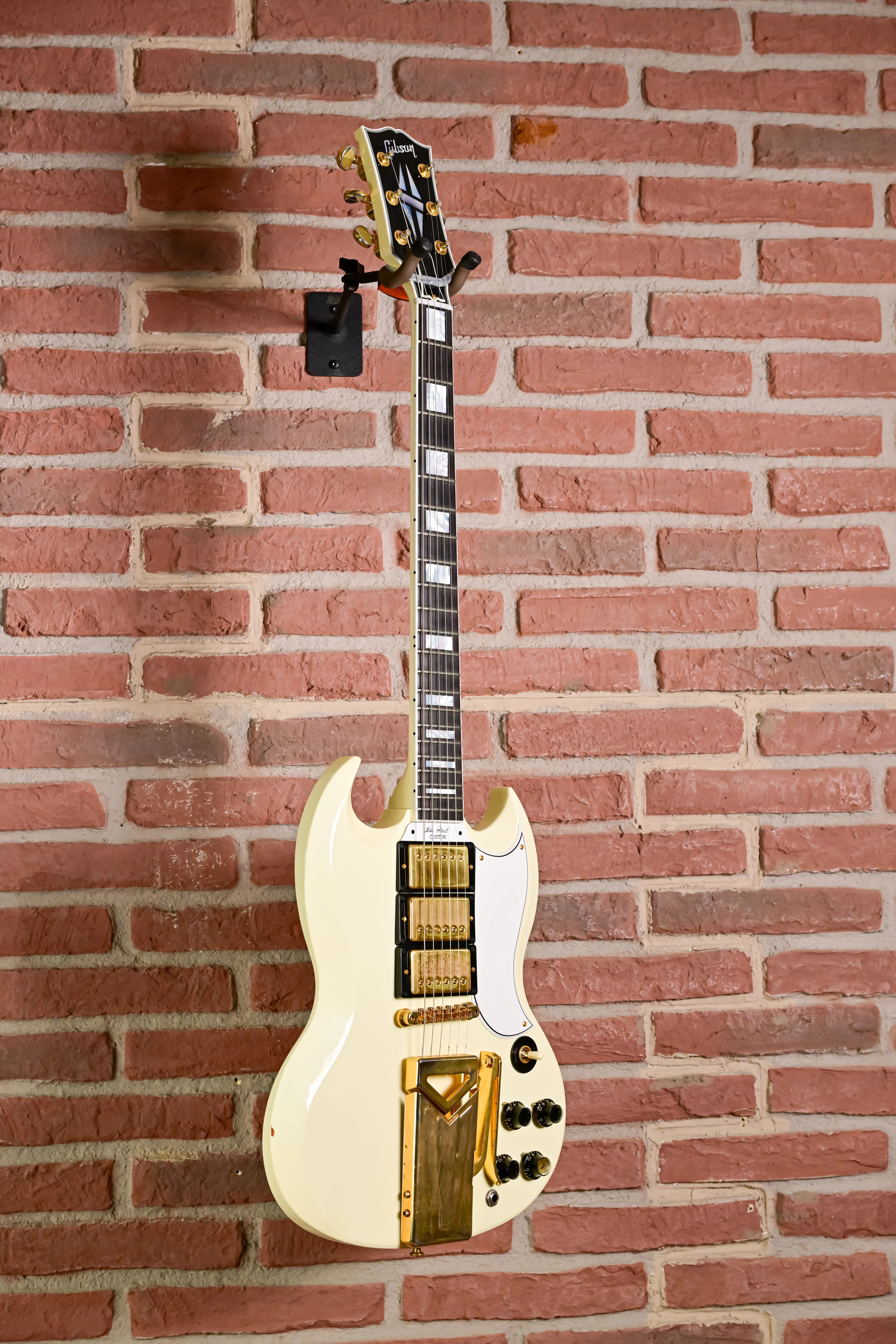 60th Anniversary 1961 SG Les Paul Custom VOS Polaris White B-Stock