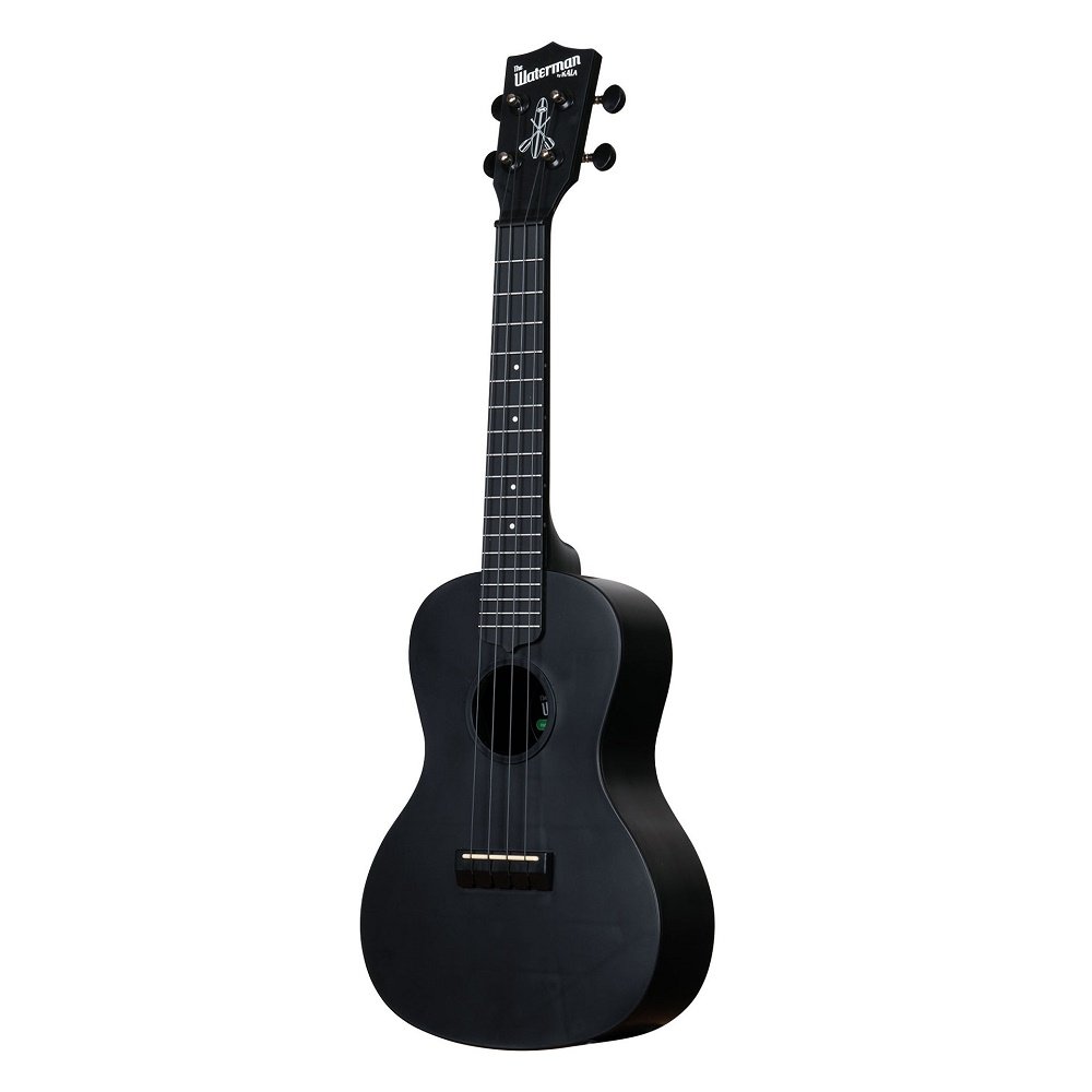 Waterman Recycled Concert Ukulele Black Sand