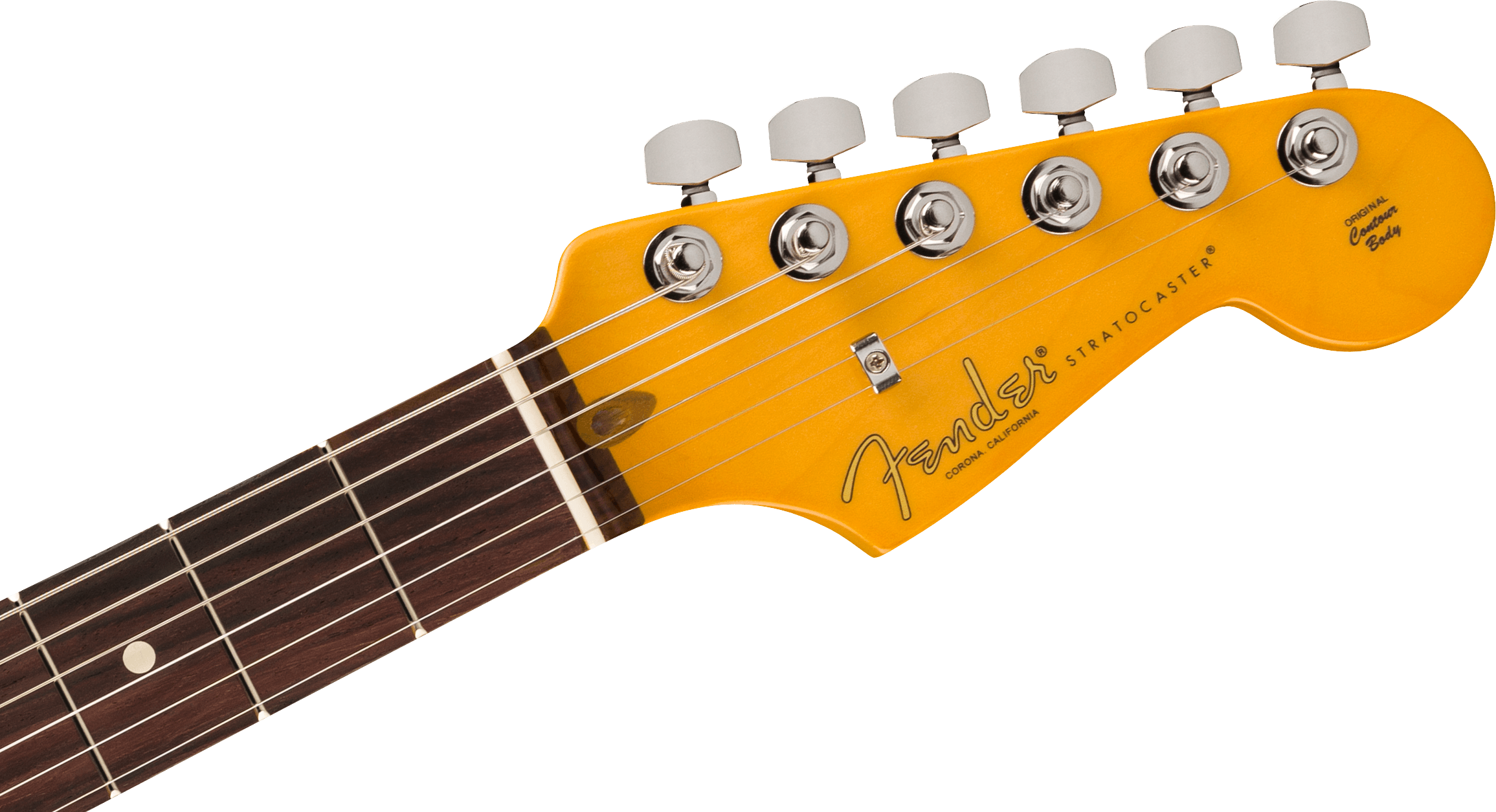 American Professional II Stratocaster® Thinline, Rosewood Fingerboard, Transparent Daphne Blue