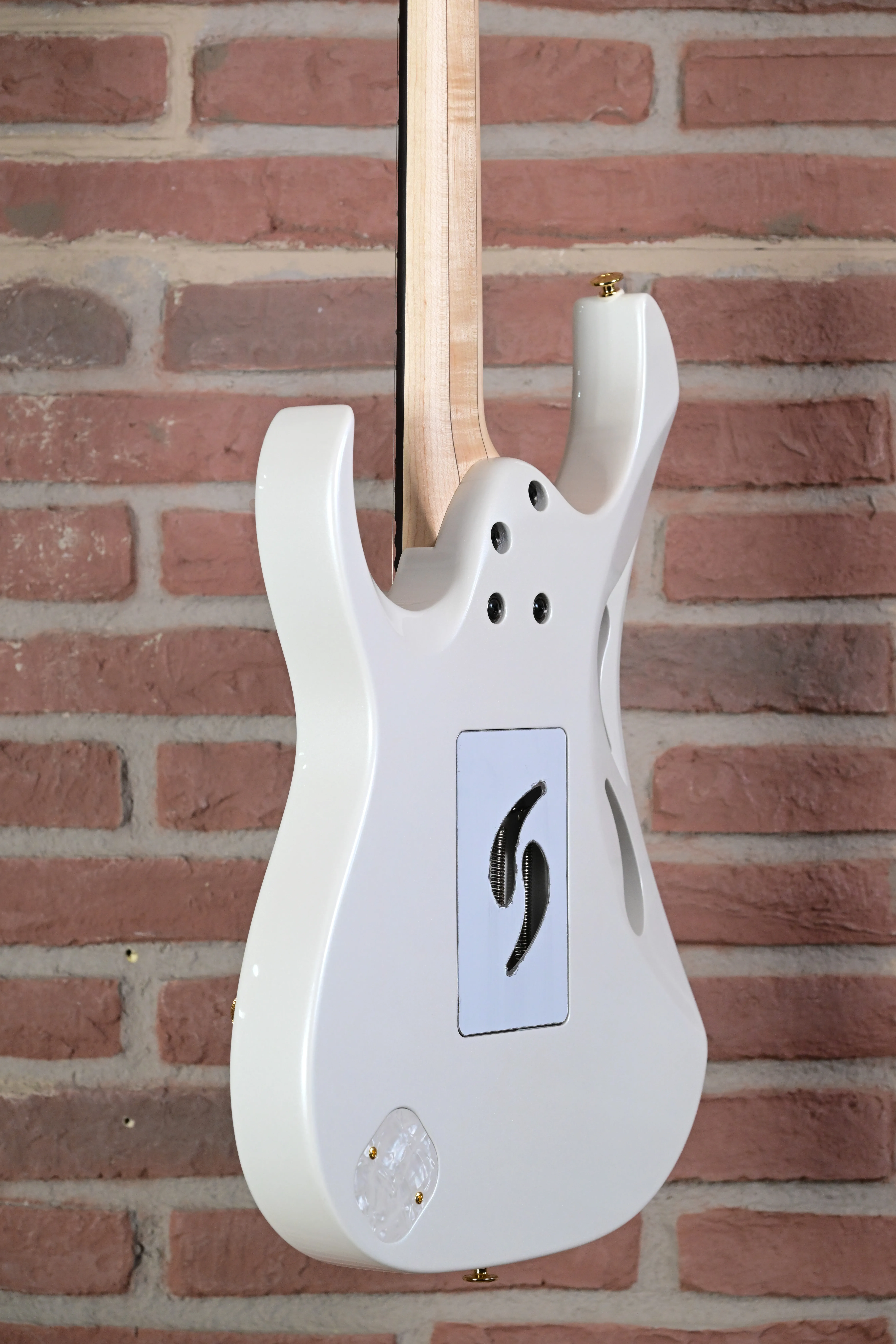 PIA3761-SLW Steve Vai Signature E-Gitarre Stallion White