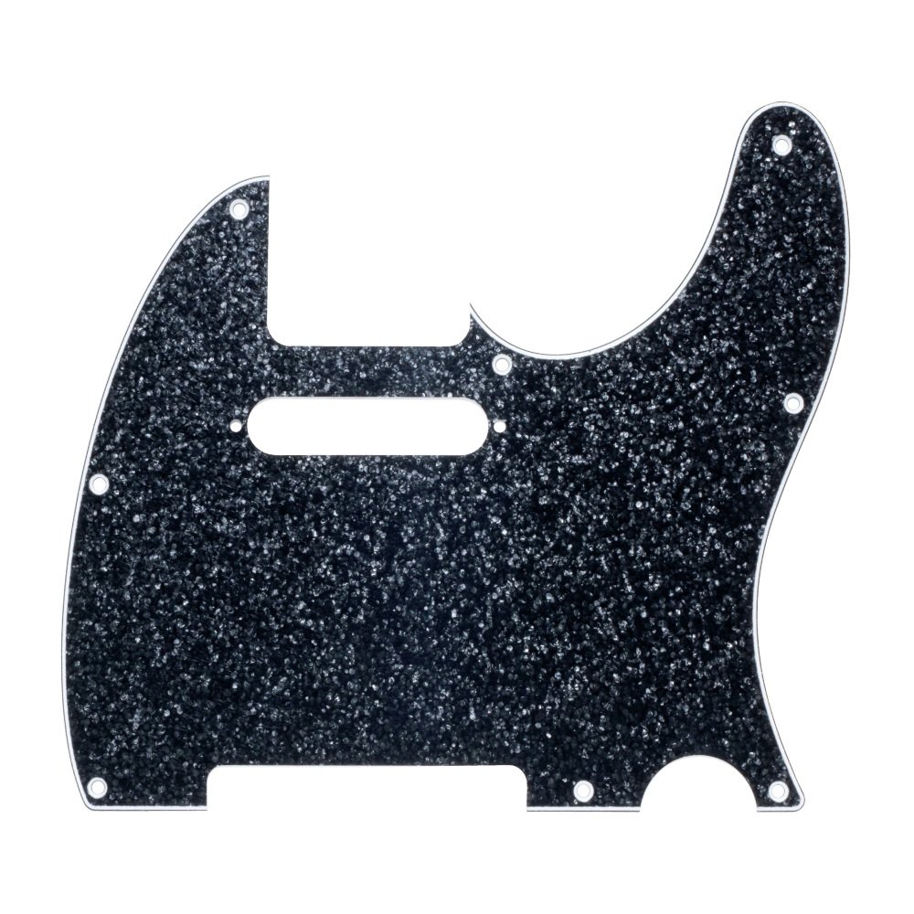 T-Style Pickguard (DPP TL BKS), Black Sparkle