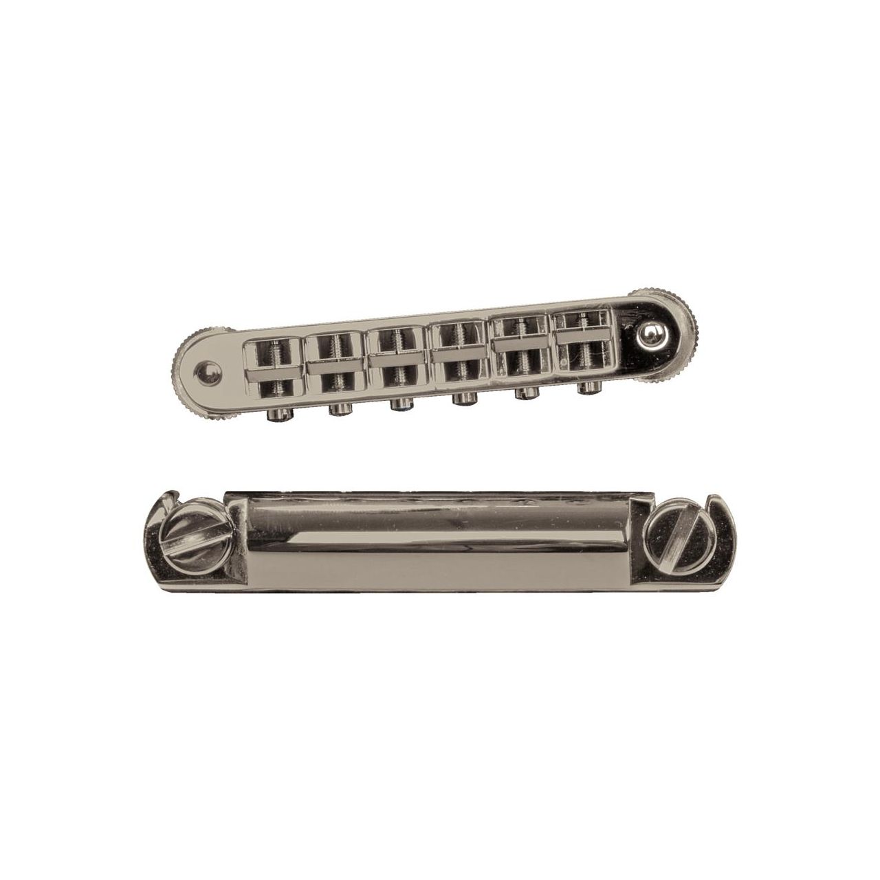 LPM04 - Bridge and Tailpiece Set - Nickel 