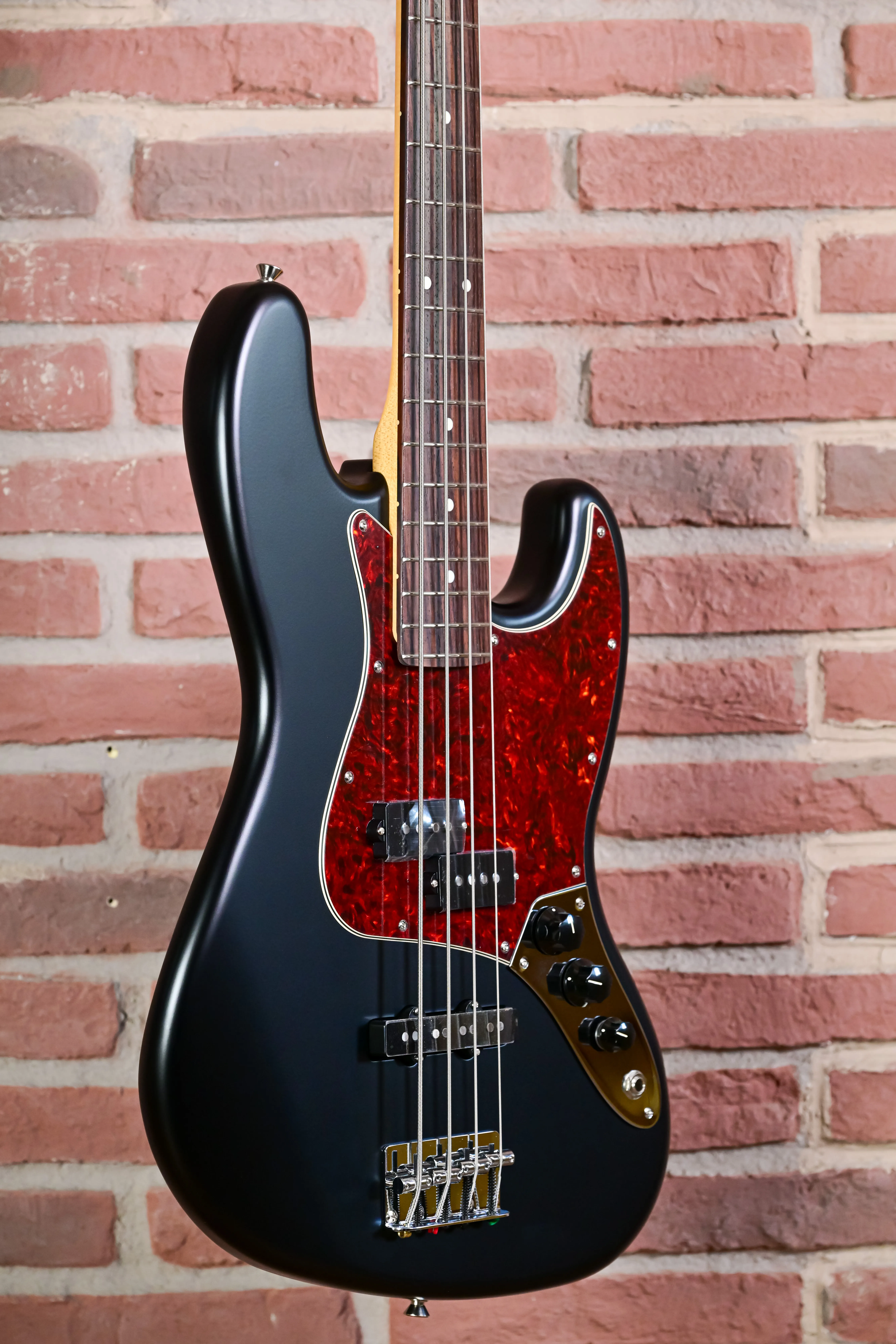 MIJ Hybrid II Jazz Bass PJ 2026 Collection Satin Black