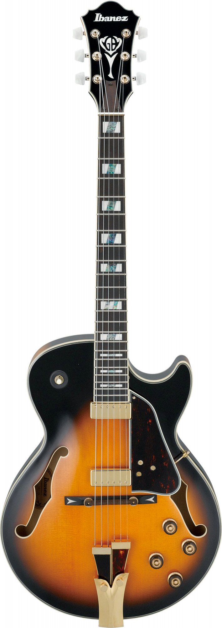 GB10SE George Benson Signature Hollowbody - Brown Sunburst