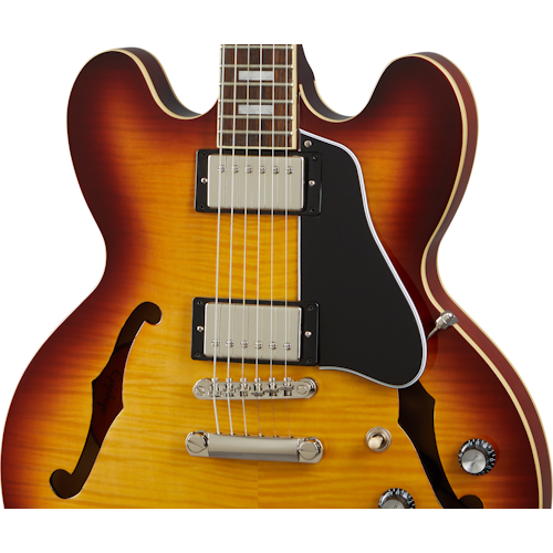 ES-335 Figured Raspberry Tea Burst