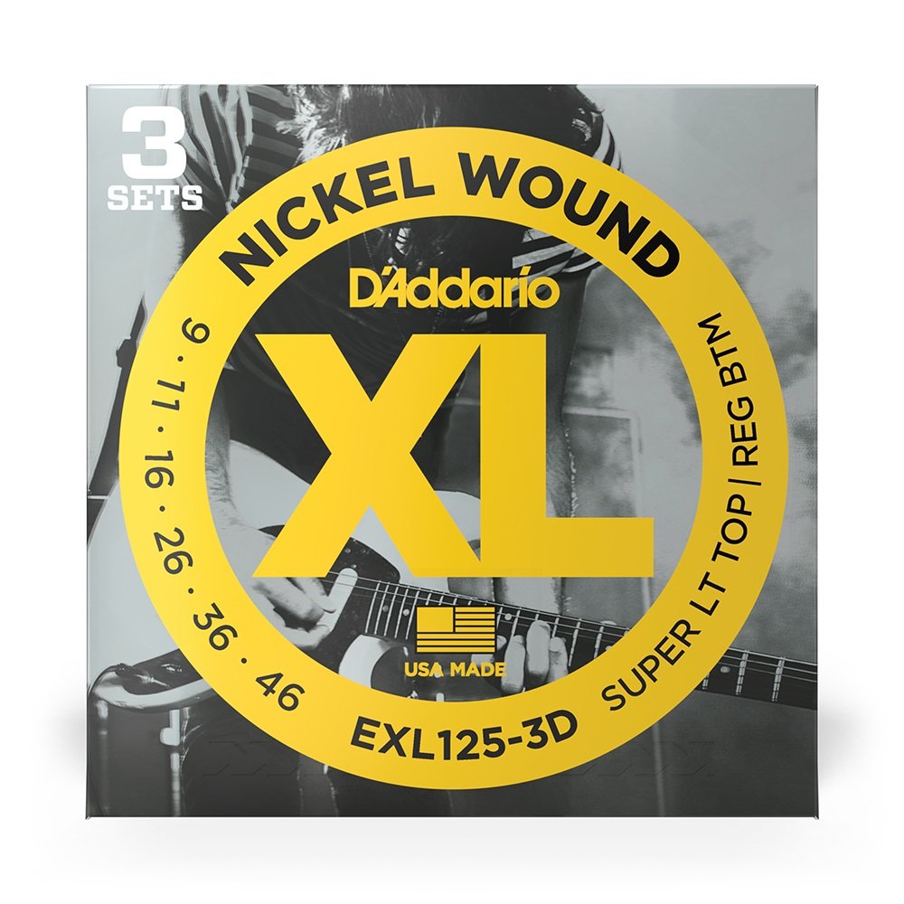 EXL125-3D Satz 009"-046" - Super Light 3'er Pack