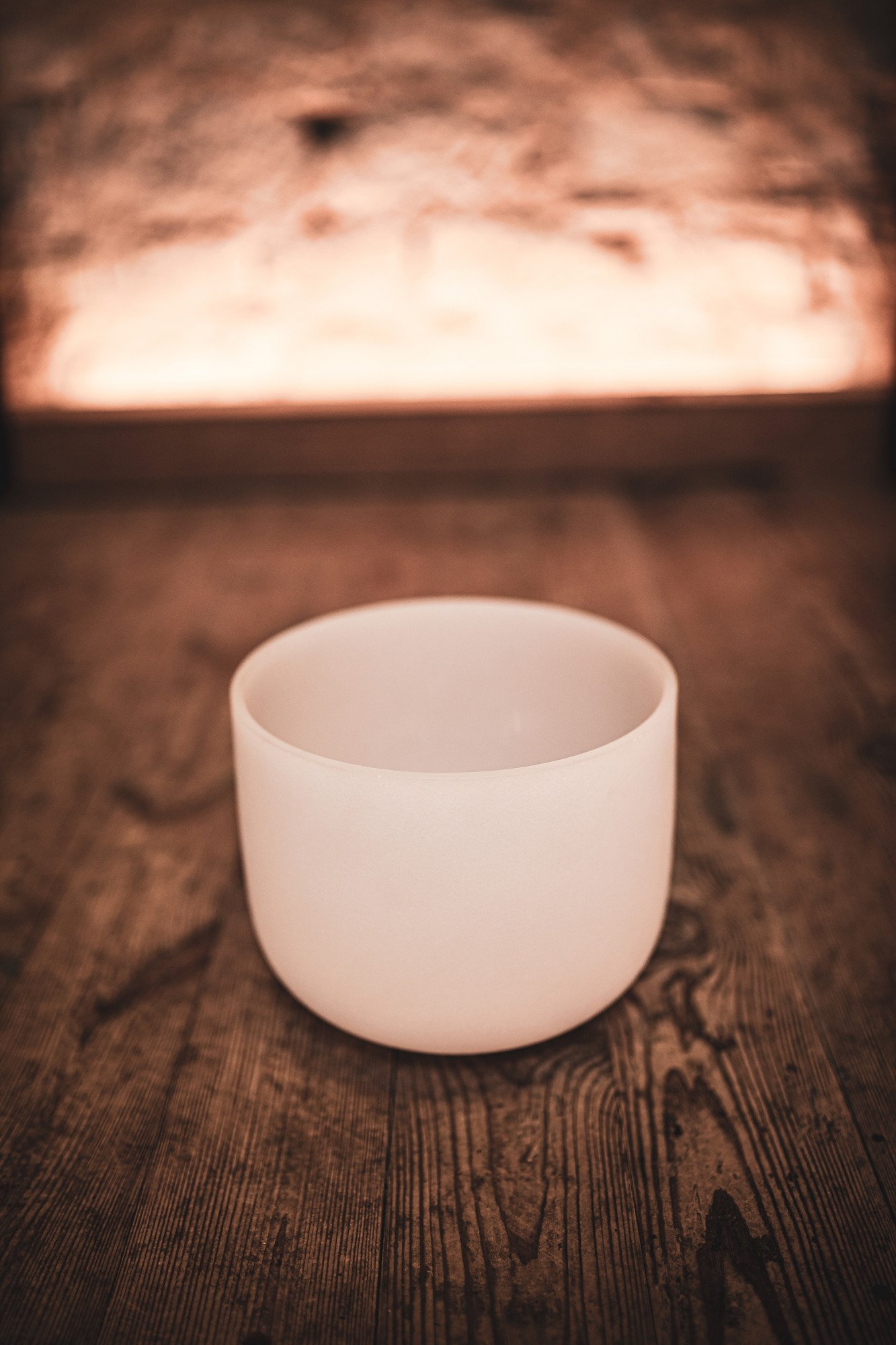 8" Kristallklangschale F4/Herzchakra/432 Hz