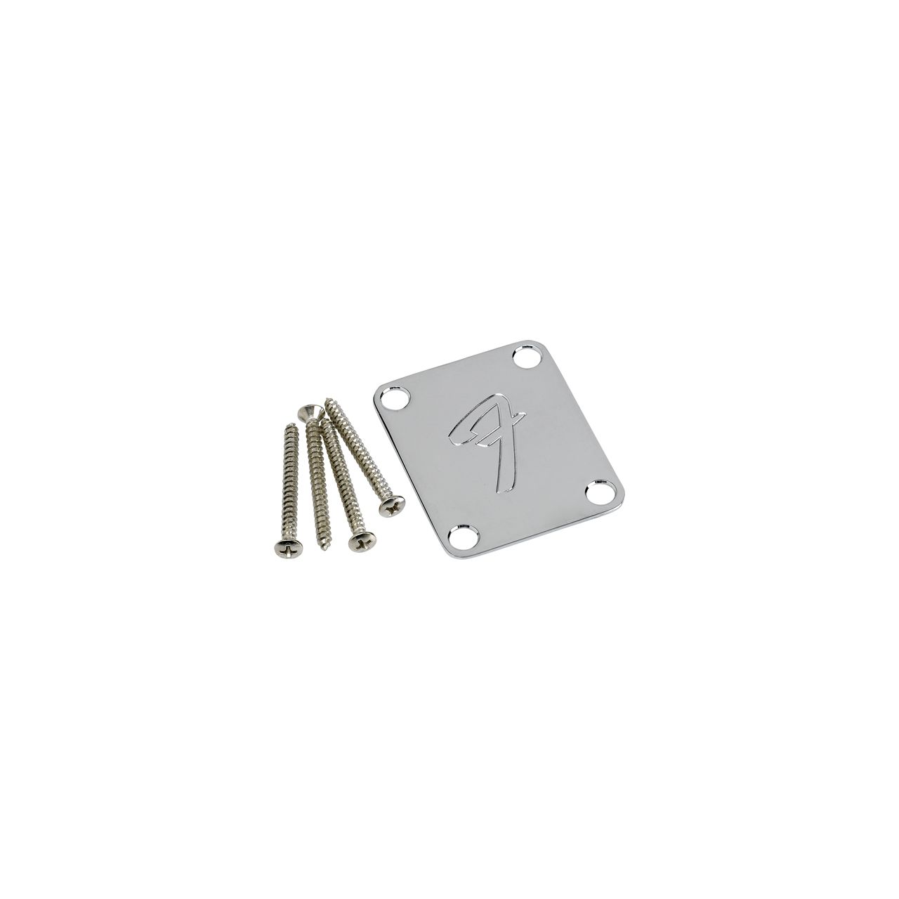 Neck Plate 4-Bolt chrome