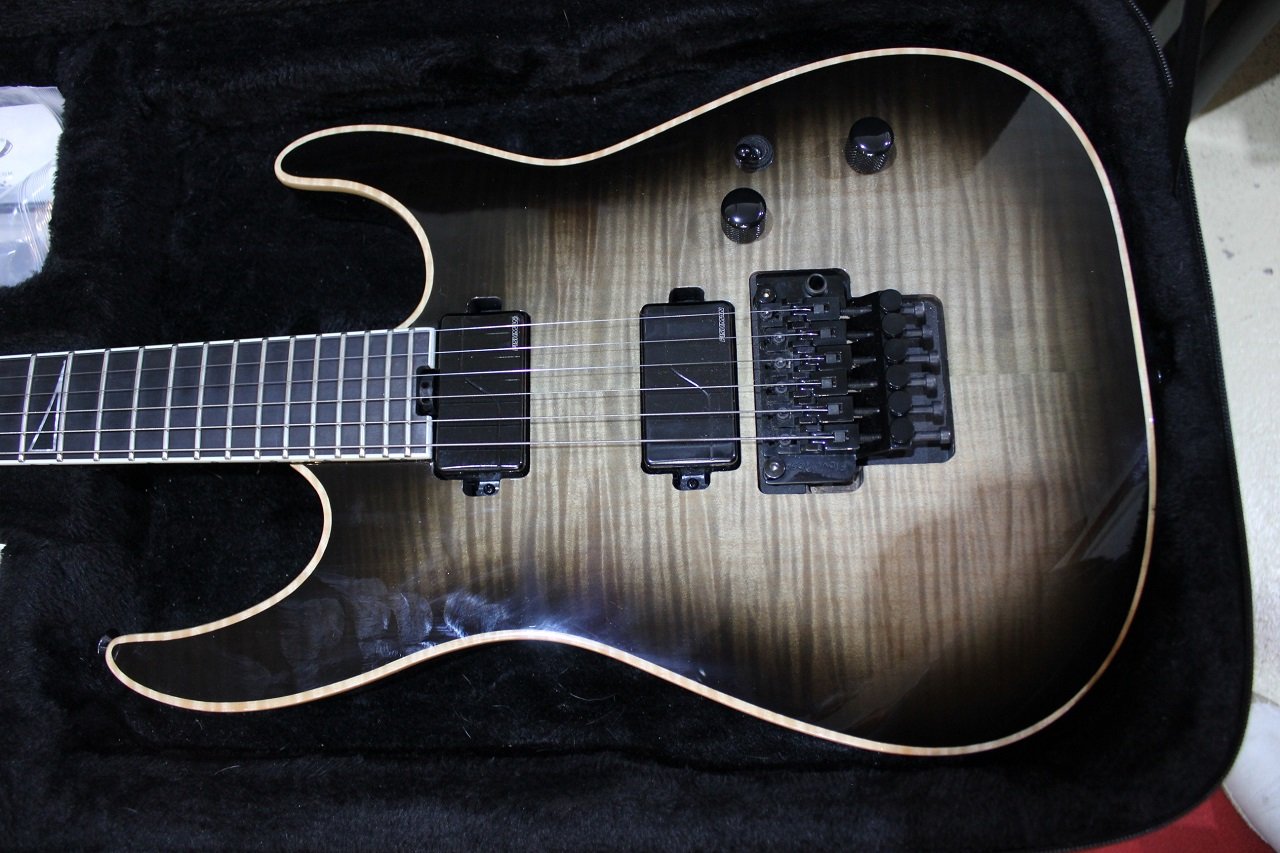Jackson Limited Edition Wildcard Series Soloist SL2FM Transparent Black Burst USED1!