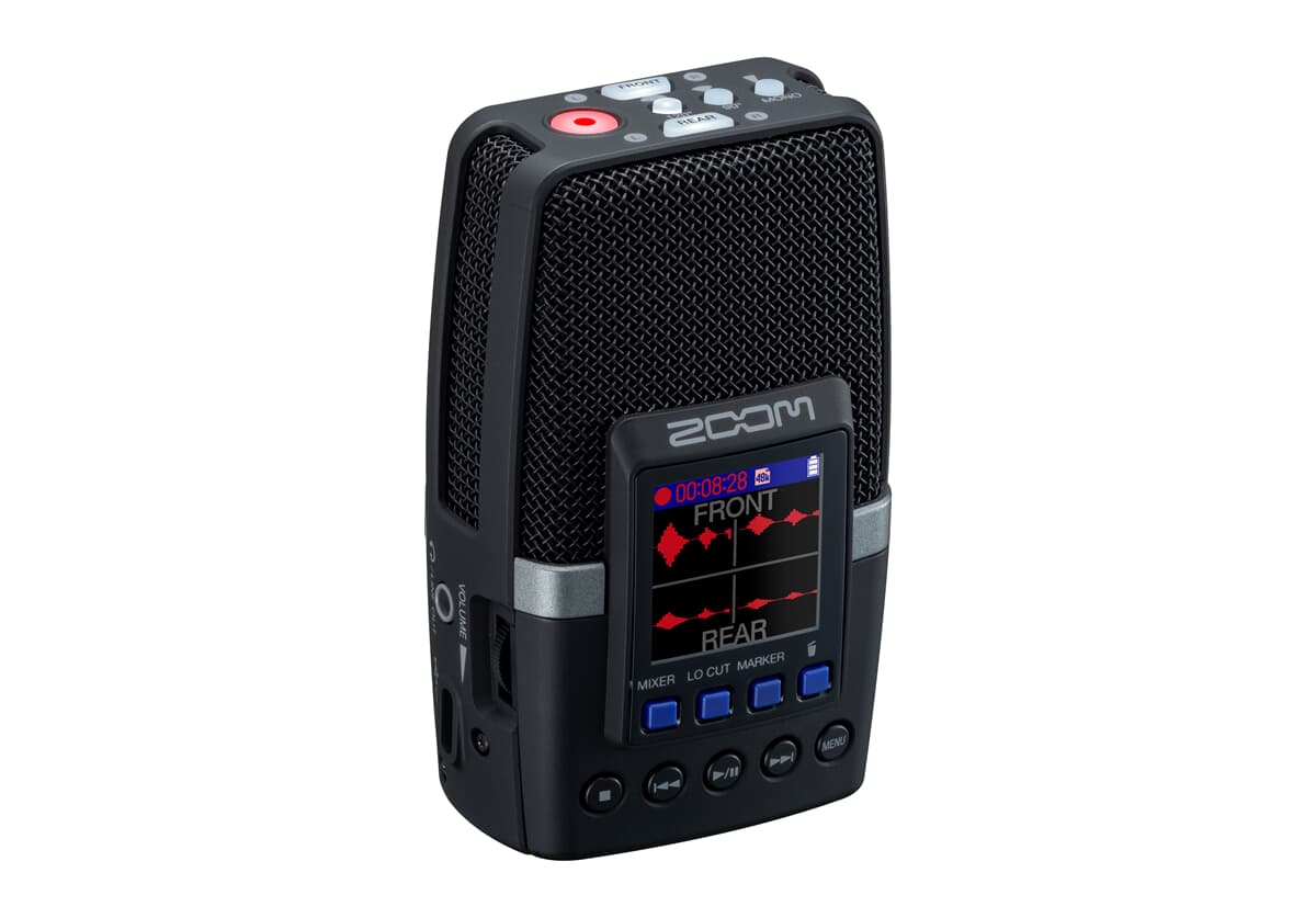 H2essential - Mobiler Recorder mit 3 Mikrofonen