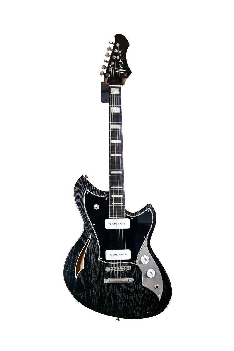 Miris P2 Bull Black 5-Ply Black Light Distress