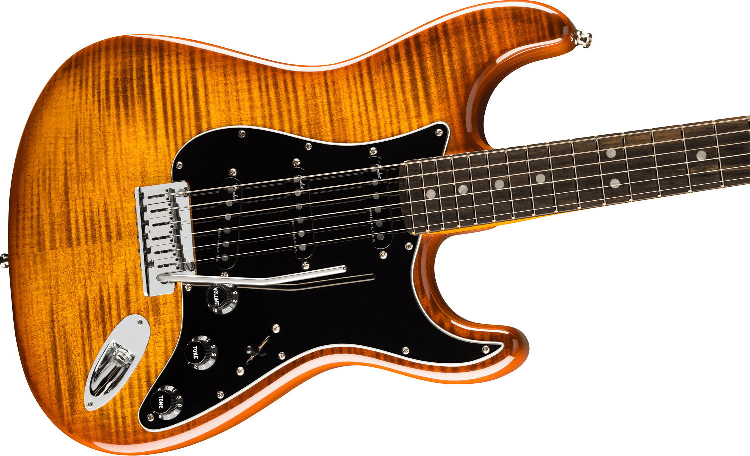 Limited Edition American Ultra Stratocaster®, Ebony Fingerboard, Tiger Eye