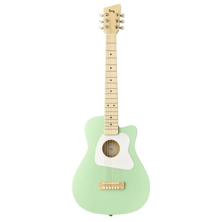 Pro Acoustic Guitar VI Green Kindergitarre