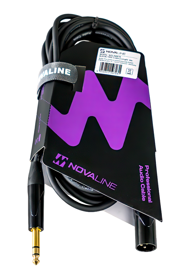 Audiokabel, schwarz, Klinkenstecker, XLR-Stecker, Kabel
